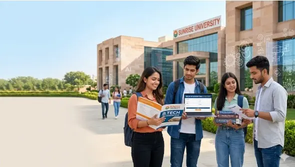 B.Tech Admission 2026 at Sunrise University: Eligibility, Specializations & Fees